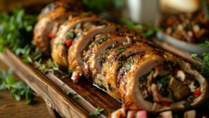 Canard farci à l'alsacienne : recette facile