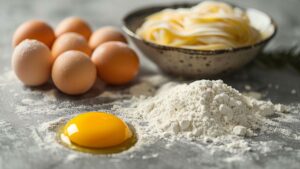 Pâtes aux œufs : recette facile et délicieuse