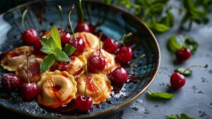 Ravioles aux griottes : une recette simple et délicieuse