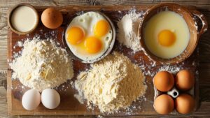 Recette simple de Mehlknepple mit Eiersoss