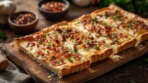 Tarte flambée : une recette facile à découvrir
