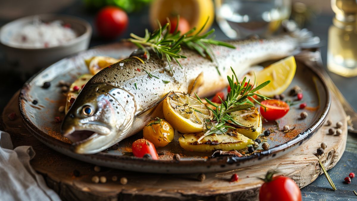 Délicieuse recette de Truite au bleu