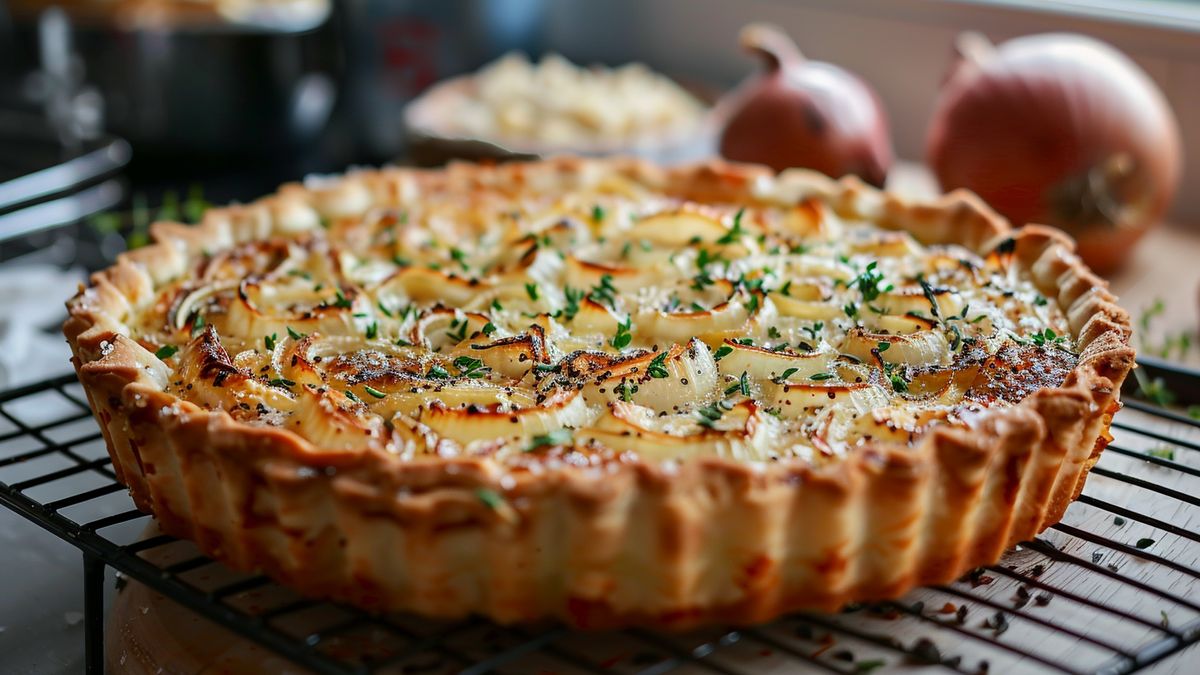 Tarte à l'oignon : une recette simplissime