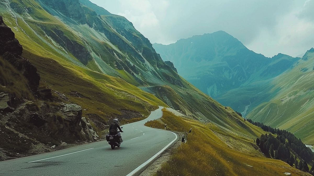 Les routes les plus époustouflantes à emprunter en moto
